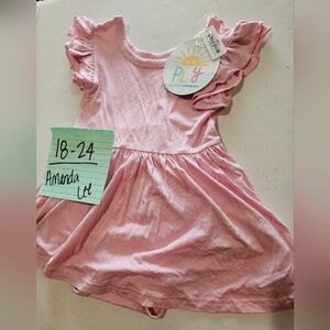 18-24 LS Pink Twirl NWT